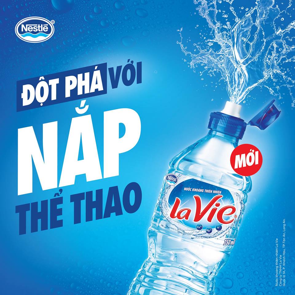 Iwater Chính Thức Triển Khai Phân Phối Dòng Nước Lavie Thể Thao 750Ml